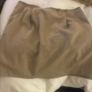 Banana Republic Light Brown Mini Skirt